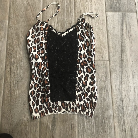 bebe Tops - Leopard shirt